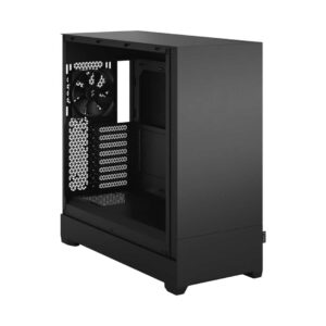 Fractal Design Pop XL Silent Black Solid Angled Front View