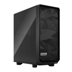 Fractal Design Meshify 2 Compact Dark TG Angled Front View