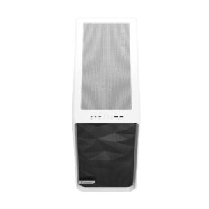 Fractal Design Meshify 2 White TG Angled Top View