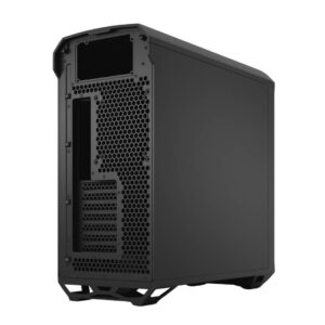 Fractal Design Torrent Black Solid Angled Back View