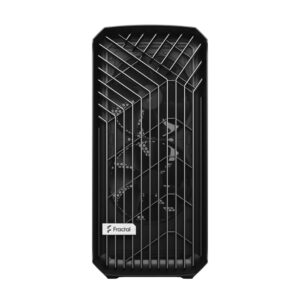 Fractal Design Torrent Black Solid Flat Front View