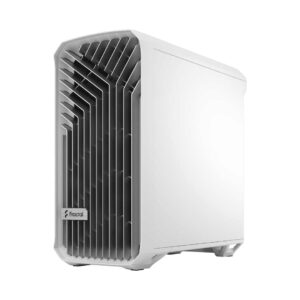 Fractal Design Torrent Compact White TG Angled Front View