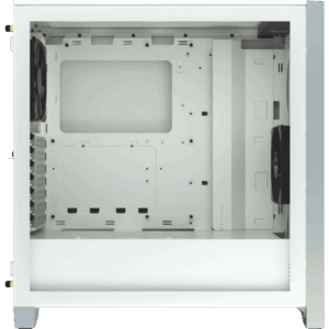 Corsair 4000D Airflow White Side View