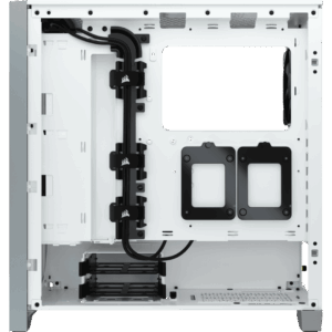 Corsair 4000D Airflow White Side View