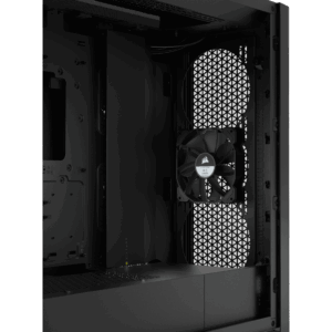 Corsair 5000D Airflow Black Angled Front View