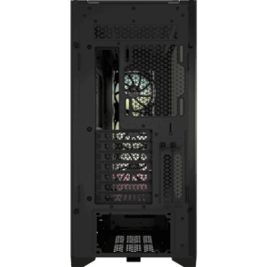Corsair iCUE 5000X RGB Black Rear View
