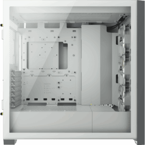Corsair iCUE 5000X RGB White Side View