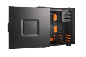 Be Quiet! Silent Base 600 Orange Trim Side View