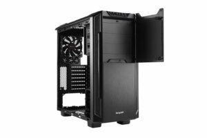 Be Quiet! Silent Base 600 Black Angled Front View