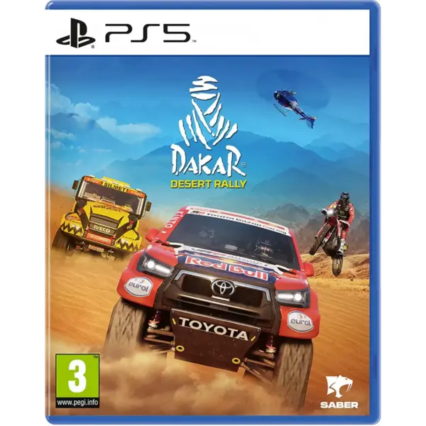 Dakar Desert Rally Box Art PS5