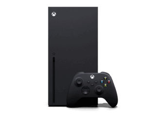 Xbox Series X Flat Front View