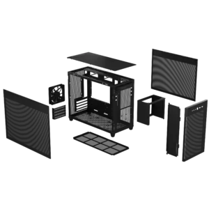 Asus Prime AP201 Black Layers View