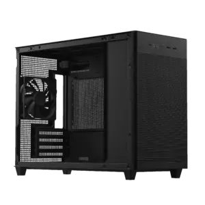 Asus Prime AP201 Black Angled Side View