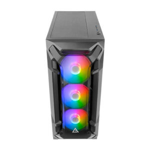 Antec DF600 FLUX RGB Angled Top View