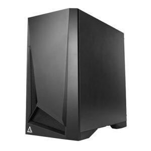 Antec DP301M Dapper Dark Phantom Angled Front View