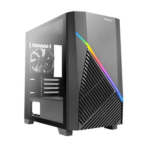 Antec Draco 10 Mini ARGB Angled Front View
