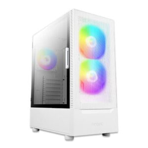 Antec NX410 White Angled Front View