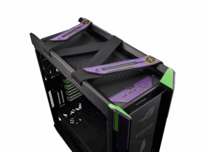 Asus ROG Strix Helios EVA Edition Case Handles View
