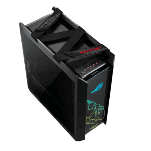 Asus ROG Strix Helios RGB Black Angled Top View