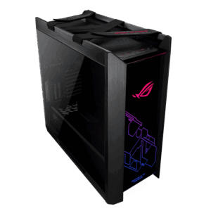 Asus ROG Strix Helios RGB Black Angled Front View