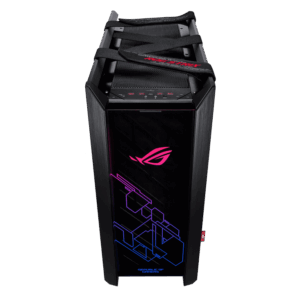 Asus ROG Strix Helios RGB Black Angled Top View