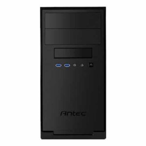 Antec NSK3100 Matte Black Front View