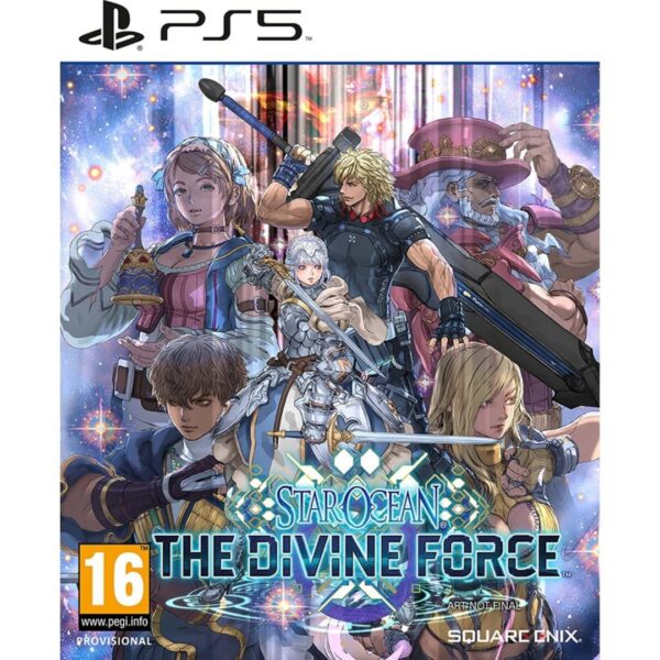 Star Ocean: The Divine Force Box Art PS5