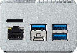 Asus Tinker 2 Fanless Aluminium Case I/O Ports View