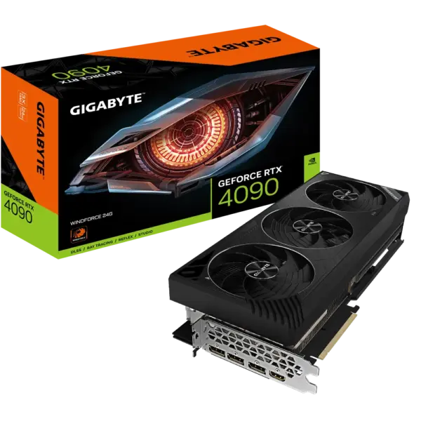 Gigabyte NVIDIA GeForce RTX 4090 WindForce 24GB Box View
