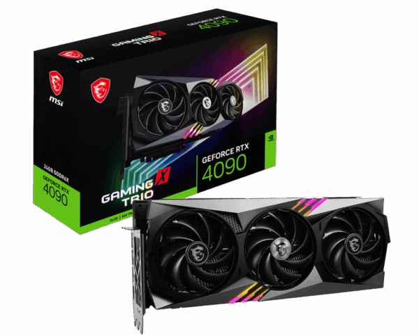 MSI NVIDIA GeForce RTX 4090 Gaming X Trio Box View
