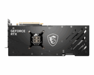 MSI NVIDIA GeForce RTX 4090 Gaming X Trio Backplate View