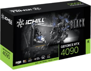 Inno3D NVIDIA GeForce RTX 4090 ICHILL BLACK Box View