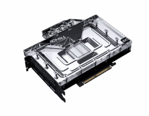 Inno3D NVIDIA GeForce RTX 4090 ICHILL FROSTBITE Angled Front View