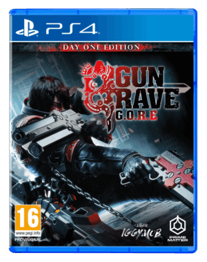 Gungrave G.O.R.E Box Art PS4