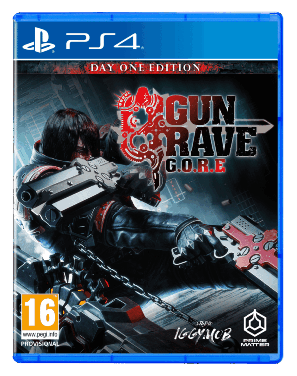 Gungrave G.O.R.E Box Art PS4