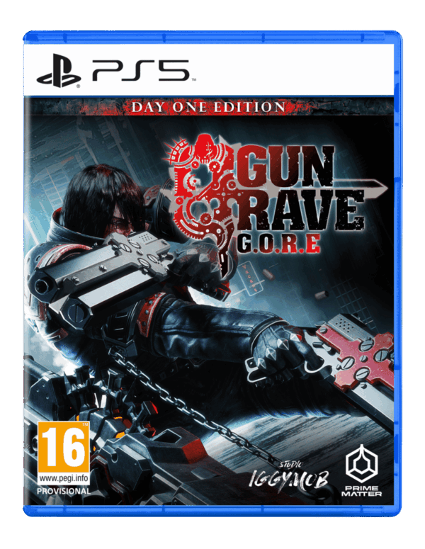 Gungrave G.O.R.E Box Art PS5