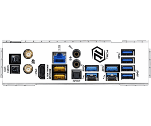 ASRock X670E Taichi Carrara Connectivity View