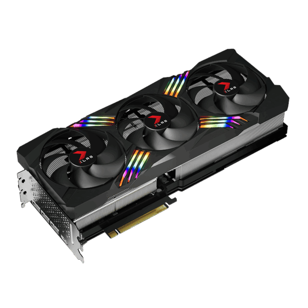 PNY NVIDIA GeForce RTX 4090 VERTO EPIC-X Angled Front View