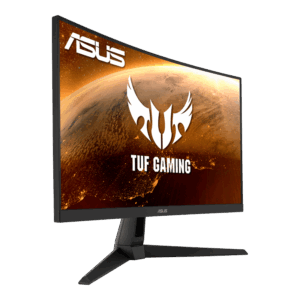 Asus TUF Gaming VG27VH1B Angled Front View