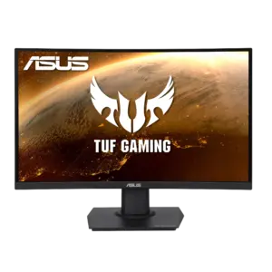 Asus TUF Gaming VG24VQE Flat Front View