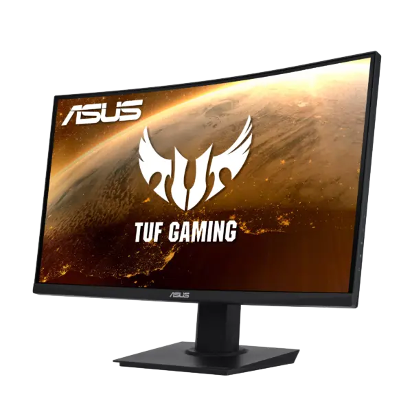 Asus TUF Gaming VG24VQE Angled Front View