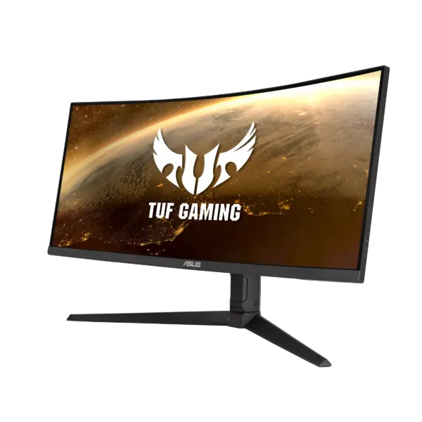 Asus TUF Gaming VG34VQL1B Angled Front View