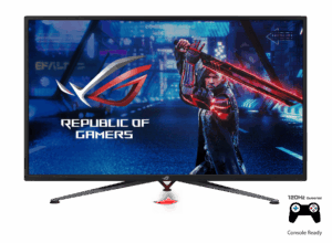 Asus ROG Strix XG438QR Flat Front View