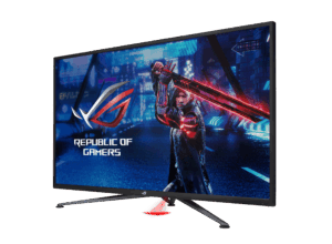 Asus ROG Strix XG438QR Angled Front View