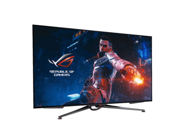 Asus ROG Swift OLED PG48UQ Angled Front View