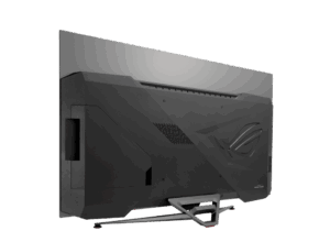Asus ROG Swift OLED PG48UQ Angled Rear View