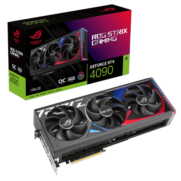 ASUS ROG Strix NVIDIA GeForce RTX 4090 OC Edition 24GB Box View