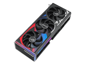 ASUS ROG Strix NVIDIA GeForce RTX 4090 OC Edition 24GB Angled Front View