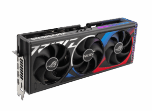 ASUS ROG Strix NVIDIA GeForce RTX 4090 24GB Angled Vertical View