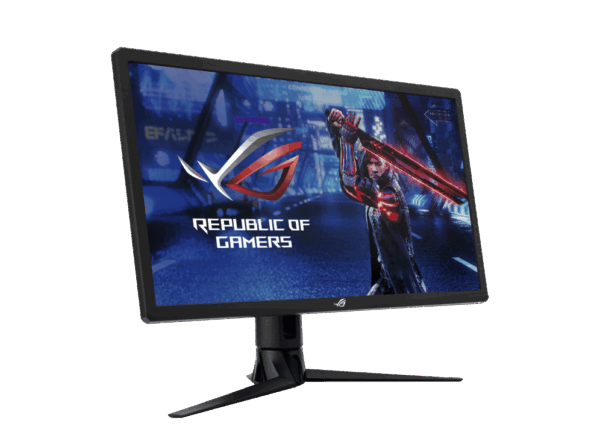 Asus ROG Strix XG27UQR Angled Front View